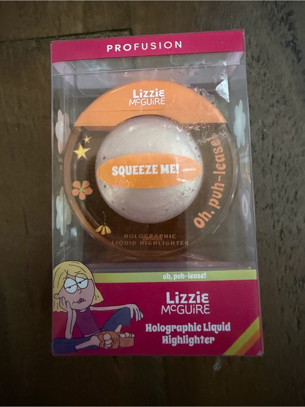 Profusion Lizzie McGuire holographic liquid highlighter Oh, puh-lease! 0.34fl oz